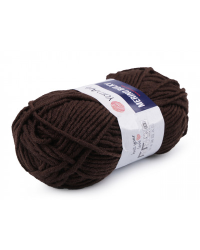 Pletacia priadza Merino hrčky 100 g | Mimib