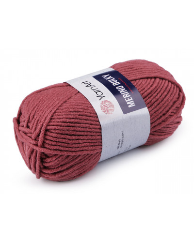 Pletacia priadza Merino hrčky 100 g | Mimib