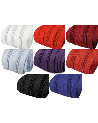 Zips špirálový No 5 metráž pre jazdcov typu POL | Mimib