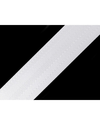 Hladký obojstranný popruh s leskom šírka 38 mm | Mimib