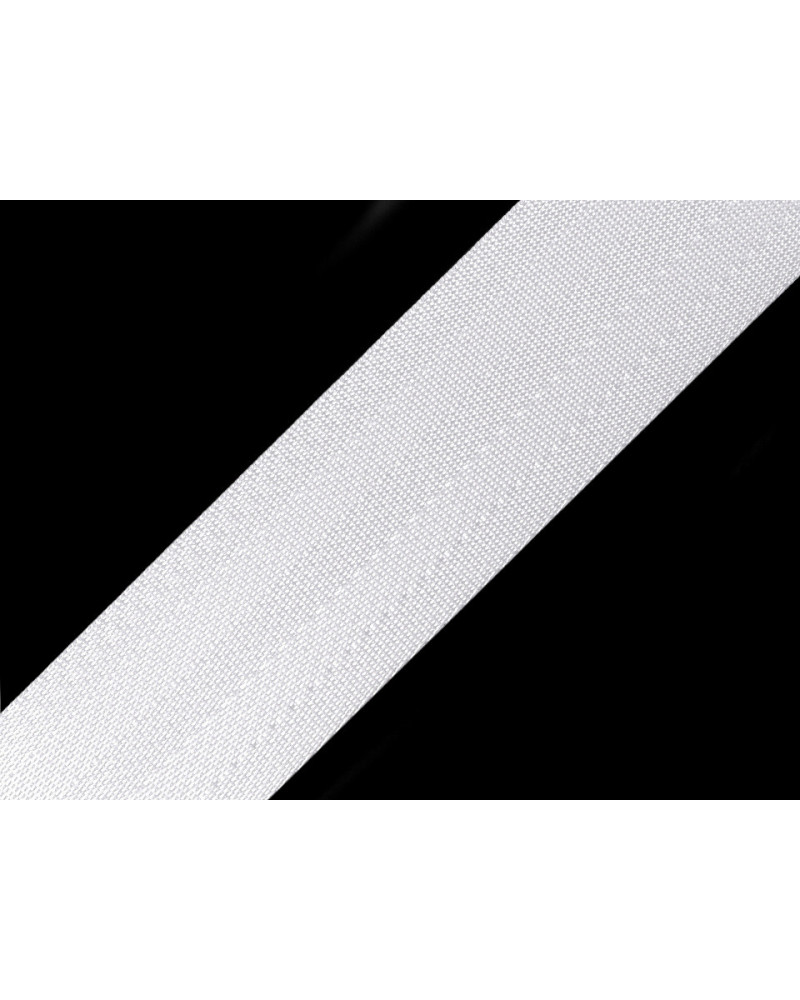 Hladký obojstranný popruh s leskom šírka 38 mm | Mimib