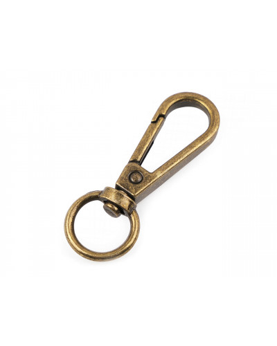 Kovová karabína prievlak 12 mm | Mimib