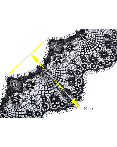Francúzska čipka šírka 12 cm | Mimib
