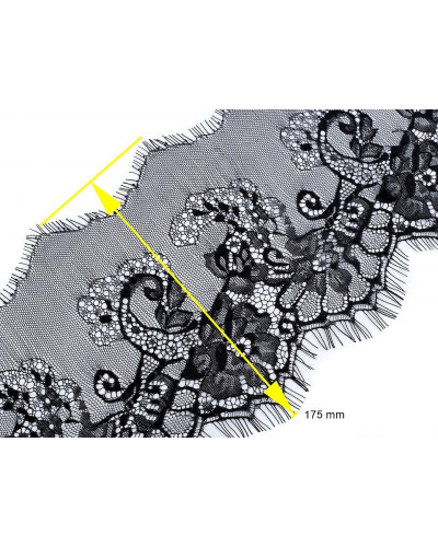 Francúzska čipka šírka 17,5 cm | Mimib