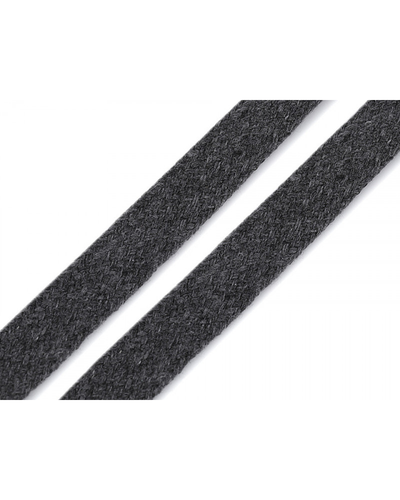 Odevná šnúra plochá / dutinka šírka 11-15 mm | Mimib