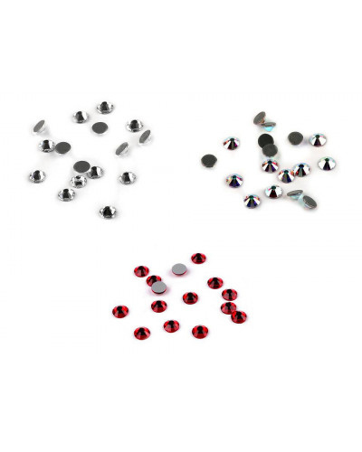 Šatónové ruže hot-fix veľkosť SS30 | Mimib