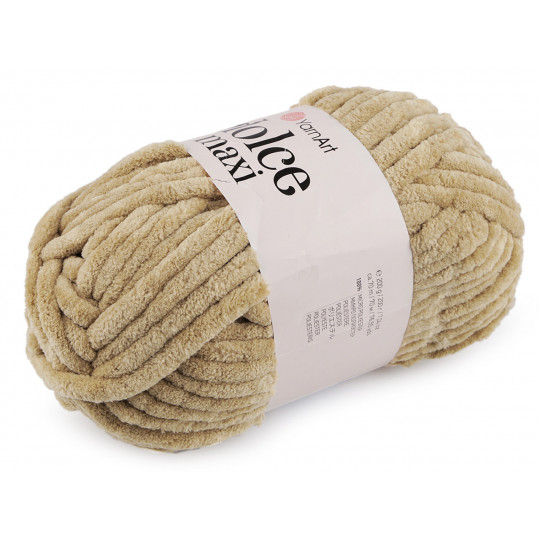 Pletacia ženilková priadza Dolce Maxi 200 g | Mimib