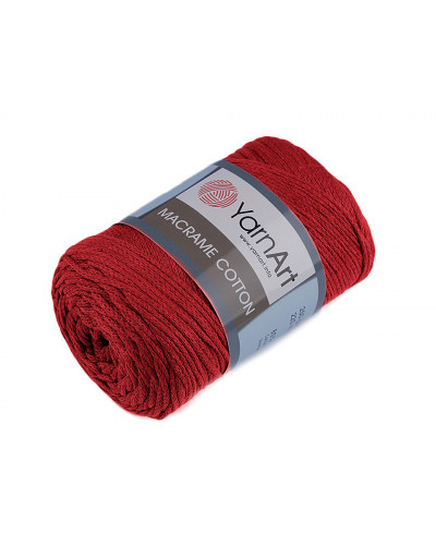 Pletacia priadza Macrame Cotton 250 g | Mimib