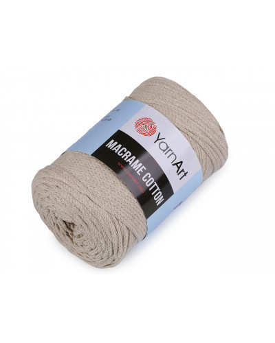 Pletacia priadza Macrame Cotton 250 g | Mimib