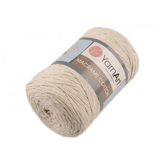 Pletacia priadza Macrame Cotton 250 g | Mimib