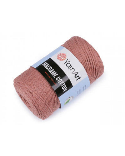 Pletacia priadza Macrame Cotton 250 g | Mimib