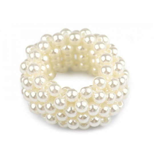 Perlová gumička / ozdoba do vlasov | Mimib