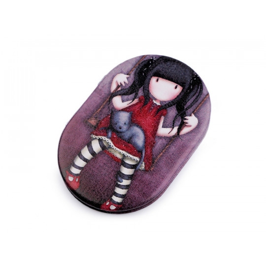 Vreckové zrkadielko dievčatko | Mimib