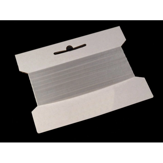 Silikónová guma / lastin šírka 6 mm elastická | Mimib