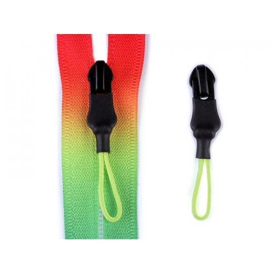 Jazdec k špirálovým dúhovým zipsom skrytým No 5 | Mimib