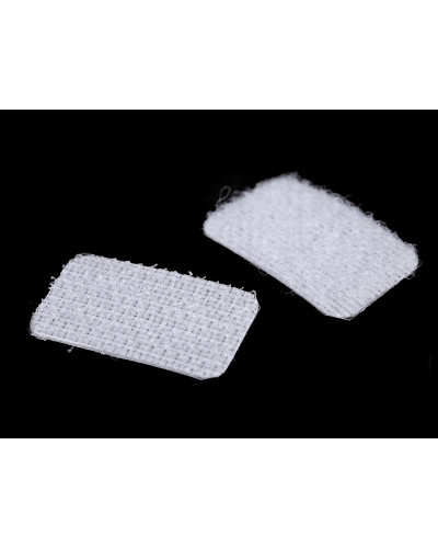 Suchý zips samolepiaci obdĺžniky 25x32 mm | Mimib