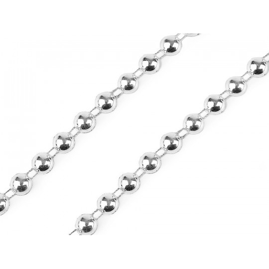 Perlová reťaz - polperly Ø8 mm vianočná | Mimib