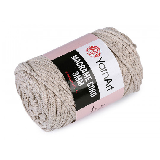 Pletacia priadza Macrame Cord 250 g | Mimib