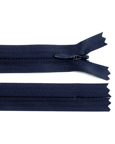 Zips špirálový 3 mm,nedeliteľný skrytý, 18cm /šatový/ | Mimib