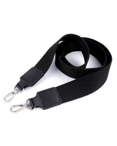 Textilné ucho / popruh na tašku s karabínami šírka 3,8 cm | Mimib