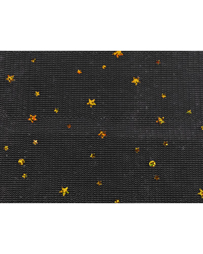 Odevný / dekoračný tyl s hviezdičkami s hologramom | Mimib