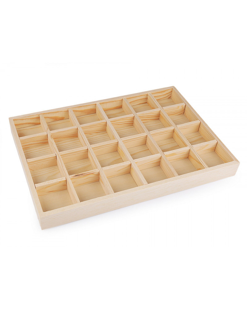 Drevené plato / organizér 24x35 cm | Mimib