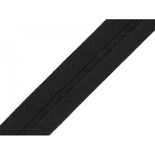 Šikmý prúžok bavlnený šírka 20 mm zažehlený | Mimib