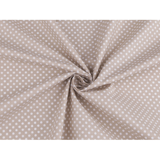 Bavlnená látka / plátno bodky | Mimib