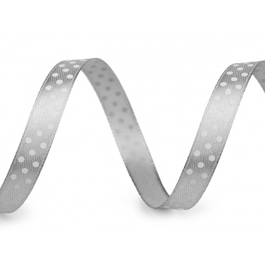 Saténová stuha s bodkami šírka 10 mm | Mimib