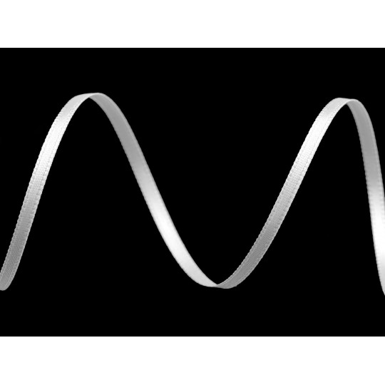 Atlasová stuha obojlíca šírka 3 mm | Mimib