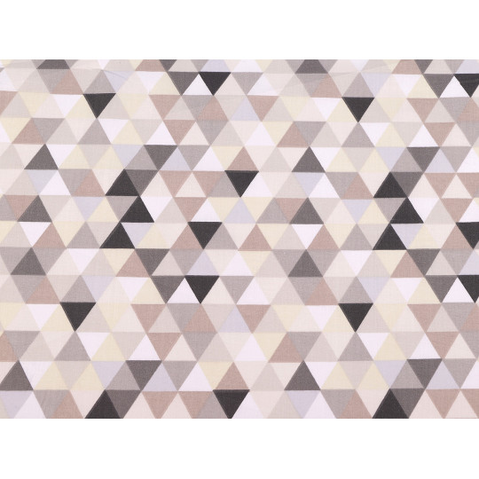 Bavlnená látka / plátno trojuholníky | Mimib