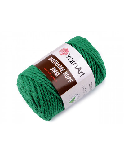 Pletacia priadza Macrame Rope 3 mm 250 g | Mimib