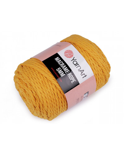 Pletacia priadza Macrame Rope 5 mm 500 g | Mimib