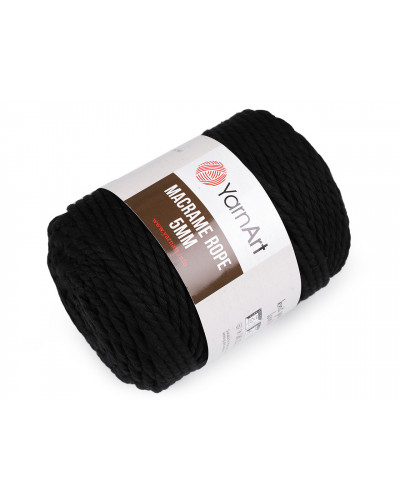 Pletacia priadza Macrame Rope 5 mm 500 g | Mimib