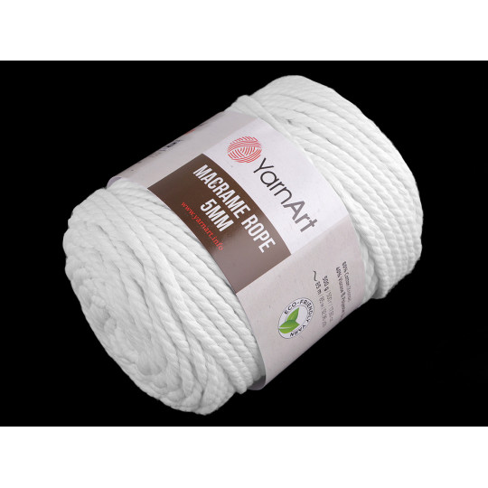 Pletacia priadza Macrame Rope 5 mm 500 g | Mimib