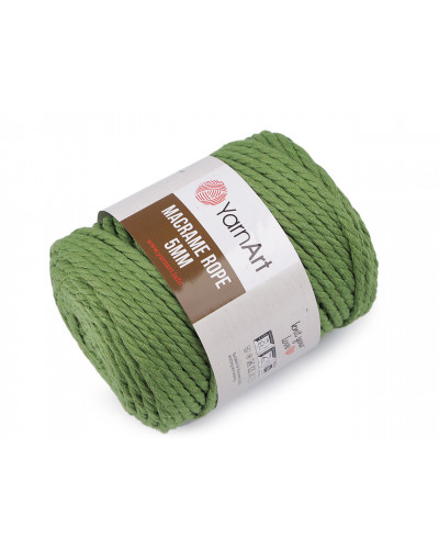 Pletacia priadza Macrame Rope 5 mm 500 g | Mimib