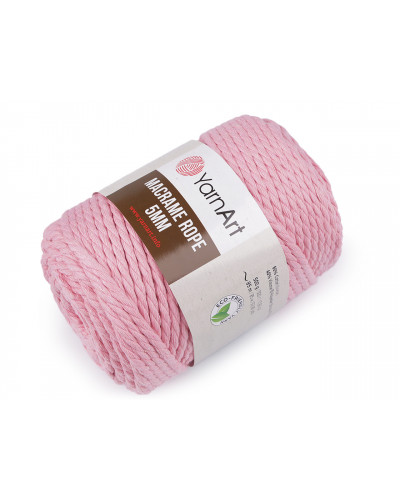 Pletacia priadza Macrame Rope 5 mm 500 g | Mimib