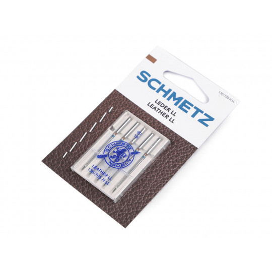 Strojové ihly na kožu združené 80, 90, 100 Schmetz na karte | Mimib