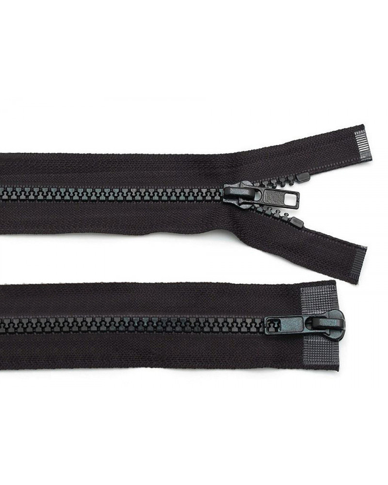 Zips kostený 5 mm deliteľný 2 jazdce / dvojcestný 65 cm bundový | Mimib