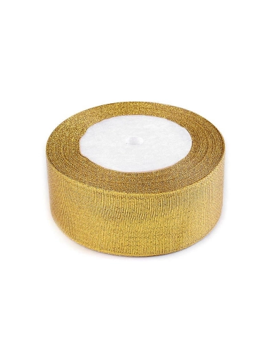 Brokátová stuha šírka 38 mm s lurexom | Mimib