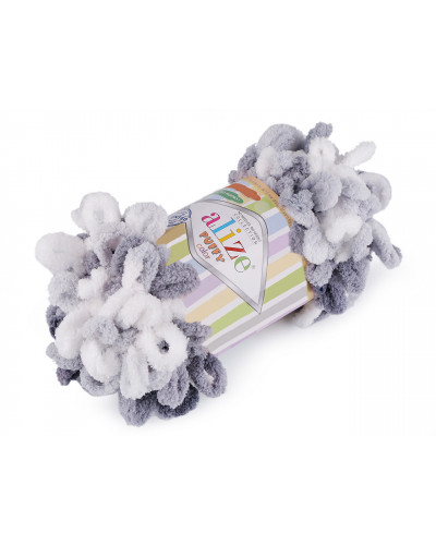 Pletacia priadza Alize Puffy color 100 g | Mimib