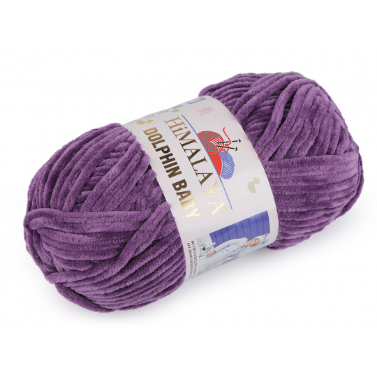 Pletacia ženilková priadza Dolphin Baby 100 g | Mimib