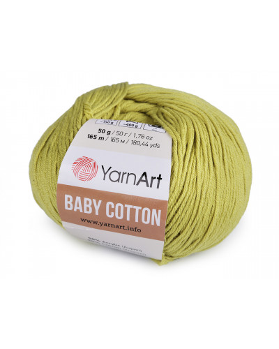 Pletacia priadza Baby Cotton 50 g | Mimib