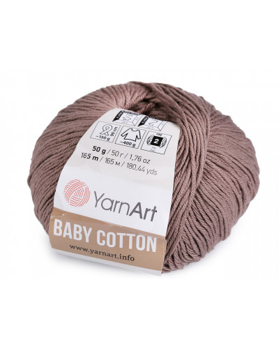 Pletacia priadza Baby Cotton 50 g | Mimib