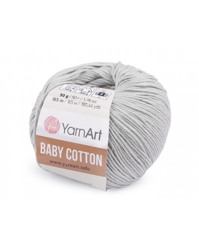 Pletacia priadza Baby Cotton 50 g | Mimib