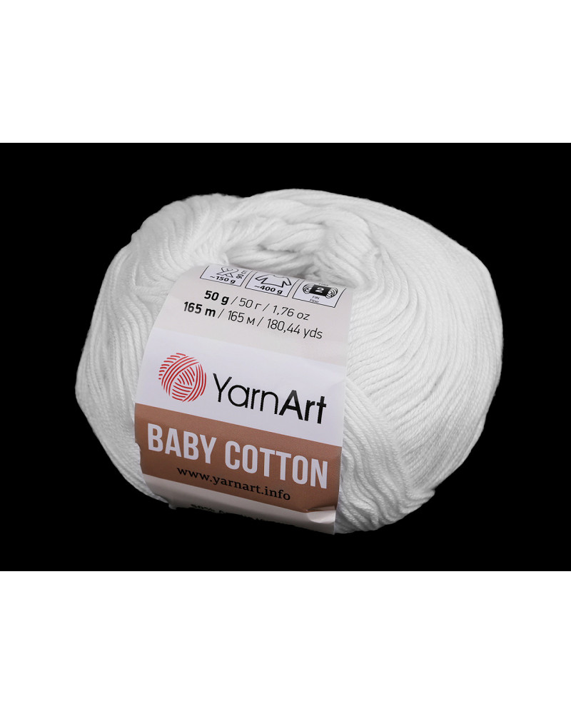 Pletacia priadza Baby Cotton 50 g | Mimib