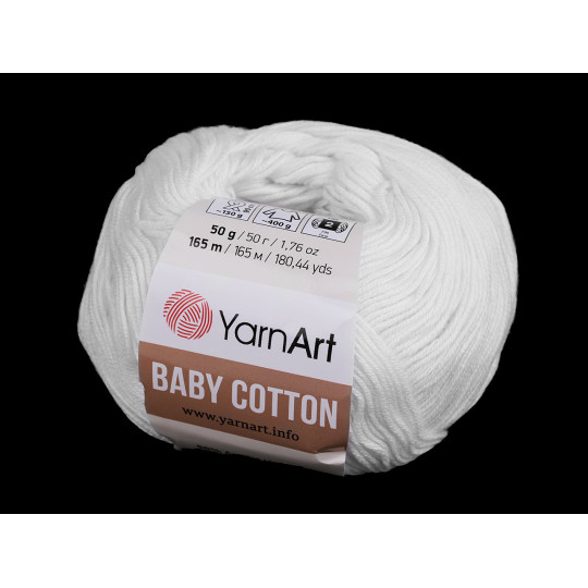 Pletacia priadza Baby Cotton 50 g | Mimib