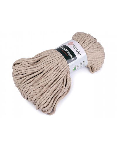 Pletacia priadza Macrame Braided 250 g | Mimib