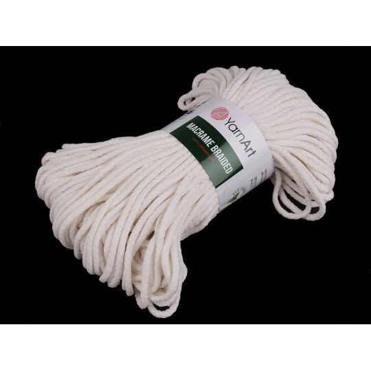 Pletacia priadza Macrame Braided 250 g | Mimib