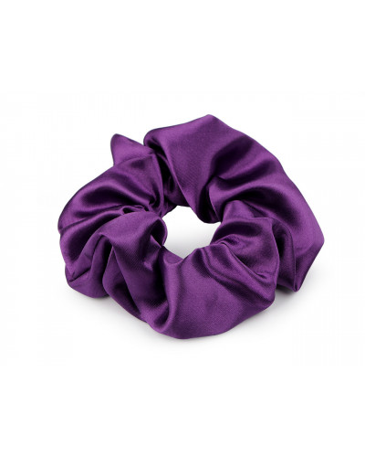 Saténová scrunchie gumička do vlasov | Mimib